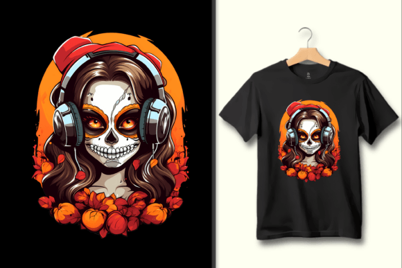 Autumn Beats Skull Girl: Where Music Meets Fall