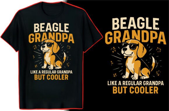 Beagle TShirt Graphic Design: A Howl of Creativity