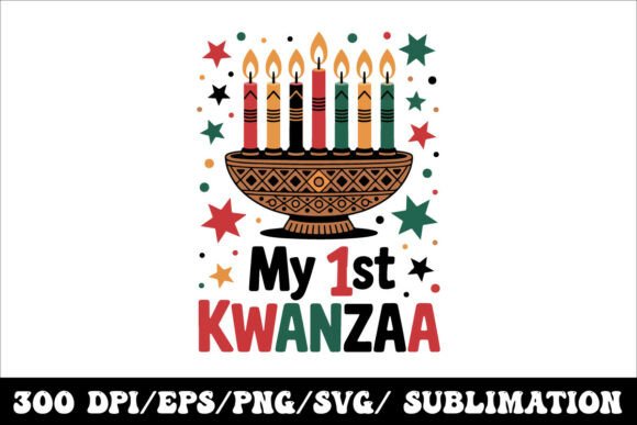Celebrate Little Ones: The First Kwanzaa Celebration Graphic