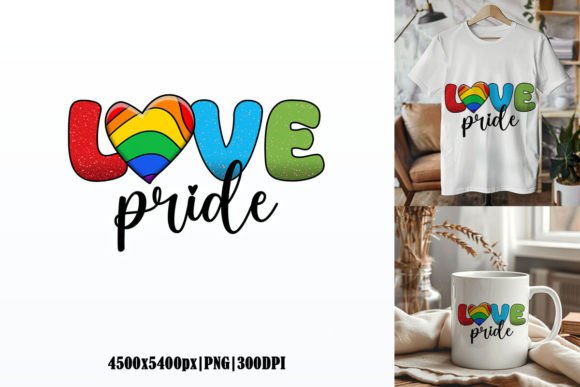 Love Pride, LGBT Sublimation Graphic: Creative Uses & Design Guide