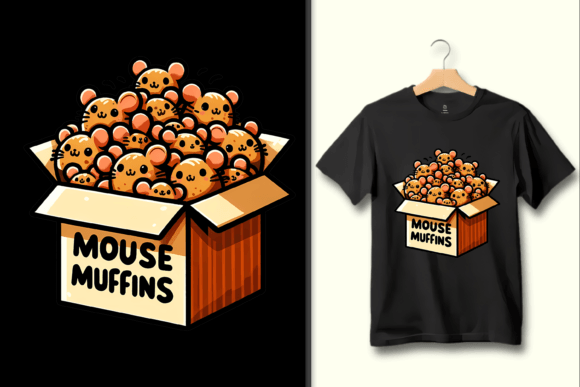 Mouse Muffins PNG: A Whimsical Design Asset for Creators