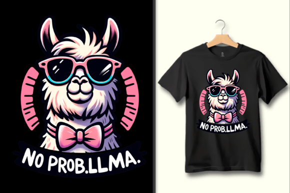 No Prob-Llama: A Fun PNG for Creative Projects