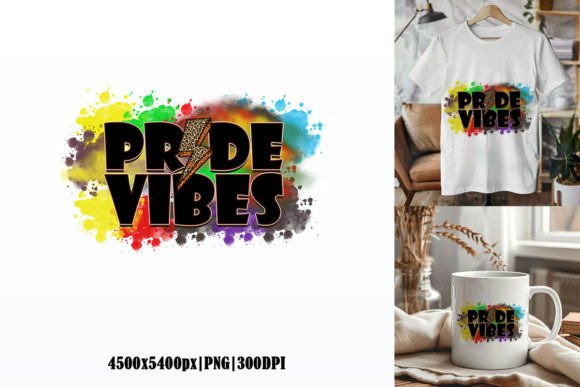 Pride Vibes: A Sublimation Graphic for Modern Creators